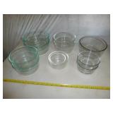 11pc Glass Mixing / Serving Bowls - 3 Sets