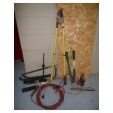 Pruners - Saws - Jack - Extension Cord - Etc