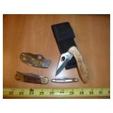 4pc Pocket Knives - Folding Knives