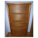 Compact 4 Shelf Display Cabinet / Book Case