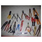 Wire Cutters, Side Cutters, Crimp Tools, Etc