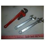 Crescent / Klein / USA Pipe & Adjustable Wrenches