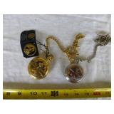 2pc Pocket Watches - Westminster & Monopoly
