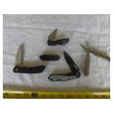 5pc - Pocket Knives, Multi Tool, Key Chain Knife
