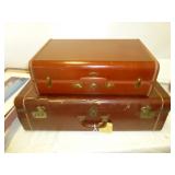 Samsonite & Vintage Leather Cover Travel Cases