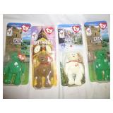 1996-1997 Ty Beanie Baby Bear Set - 4pc Sealed