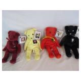 4pc Senna Bears - All with Tags