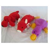 3pc Classic Beanies - Ty Beanie Babies with Tags