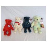 4pc Classic Senna & Stash Bears - All with Tags