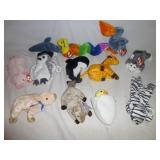12pc Classic Ty Beanie Babies - All with Tags