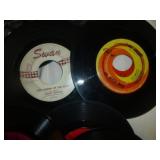 50pc Vintage Vinyl - 45 RPM Record Singles
