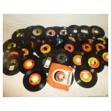 50pc Vintage Vinyl Singles Country & Classics