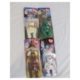1996-1997 Ty Beanie Baby Bear Set - 4pc Sealed