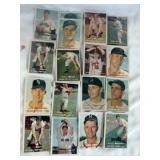 1957 Topps Baseball Cards - 17pc