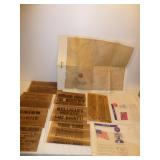 Civil War Antiqued Parchment Maps / Texas Map