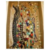 Turquoise & Glass Beads - Estate Fashion Jewelry
