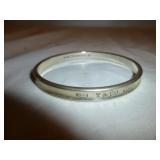 1997 Tiffany & Co. Sterling Silver Bangle Bracelet