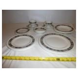 Vintage Wedgewood "Asia" Dinner Ware Set