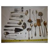 Silver Plate & Stainless Serving Utensils