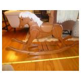 Hand Made Wood Rocking Horse