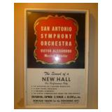 SA Symphony Orchestra 1968 Original Playbill