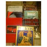 7pc HC Coffee Table Books - San Antonio, Cars, Etc