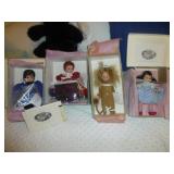 4pc Madame Alexander Character Collector Dolls