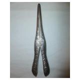 Tiffany & Co Antique Engraved Silver Curling Iron