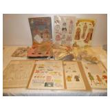 Vintage to Contemporary Paper Dolls - Big Box Lot