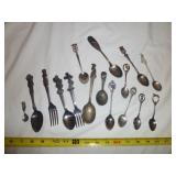 Souvenir Spoon Collection - Some Vintage