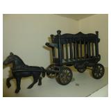 Kenton Antique Cast Iron Overland Circus Toy
