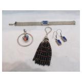 Sterling Silver Jewelry - Pendants, Bracelet, Etc