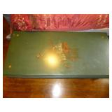 Hand Painted Wood Golf Theme End of Bed Chest
