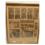 1956 San Antonio News Elvis Presley Newspaper