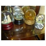 4pc Souvenir Snow Globes - Some Music Boxes