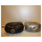 Coby & Curtis Portable CD Player Radios
