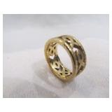James Avery 14k Gold Ichthus "Jesus Fish" Ring