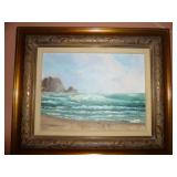 Mary Lee Swimme Texas Artist Original Framed Oil
