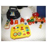 Vintage Toys - Fisher Price, Wood Blocks, Etc