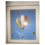 Hot Air Balloons Framed Art Photo Print