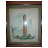 Scott Griswold Original Framed Vintage Watercolor