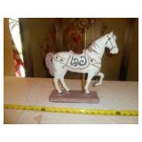 Vintage Ceramic Hand Painted Carousel Horse Figure
