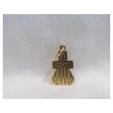 James Avery 14k Gold Cross Pendant Charm
