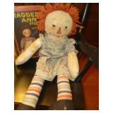 Vintage Raggedy Ann Cloth Doll & Child