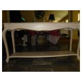 Tiered Wood Hall / Sofa Table