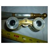 La Cobona Antique Mother of Pearl Opera Glasses