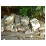 Natural Solid Limestone Rock "Blocks"