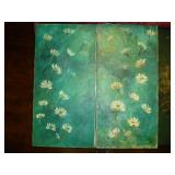 Pair of 1971 Original Oil Paintings on Canvas