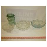 Glass & Crystal Center Bowls & Glass Canister