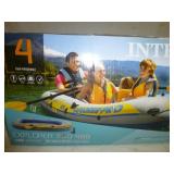 Intex Explorer Pro 4 Person Inflatable Boat - NIB